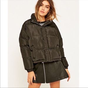 Urban Outfitters x Unif Cropped Puffer Jacket